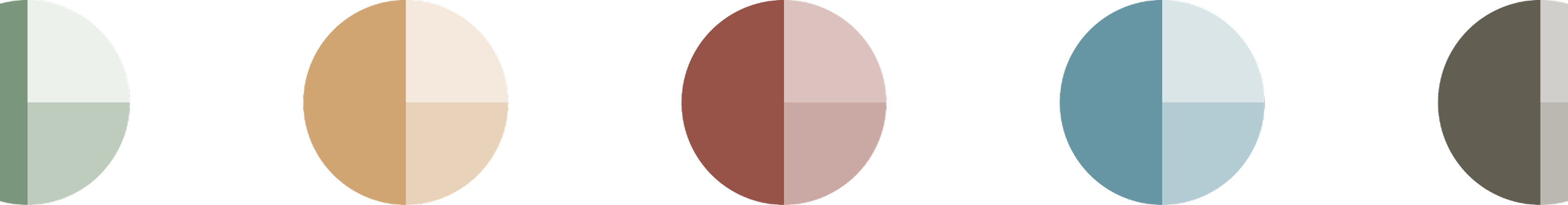 Aleksa Glancy colour palette