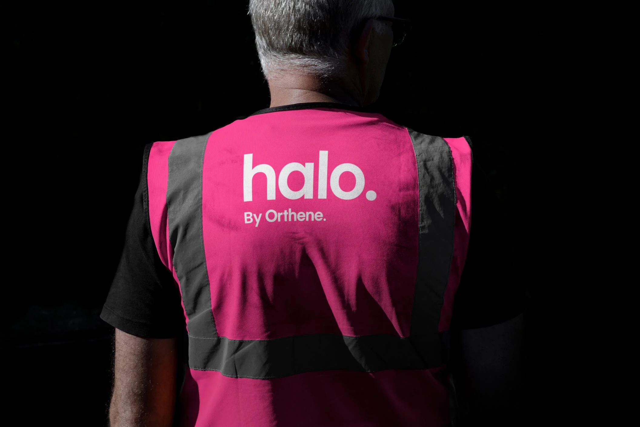 Halo branded hi-viz vest