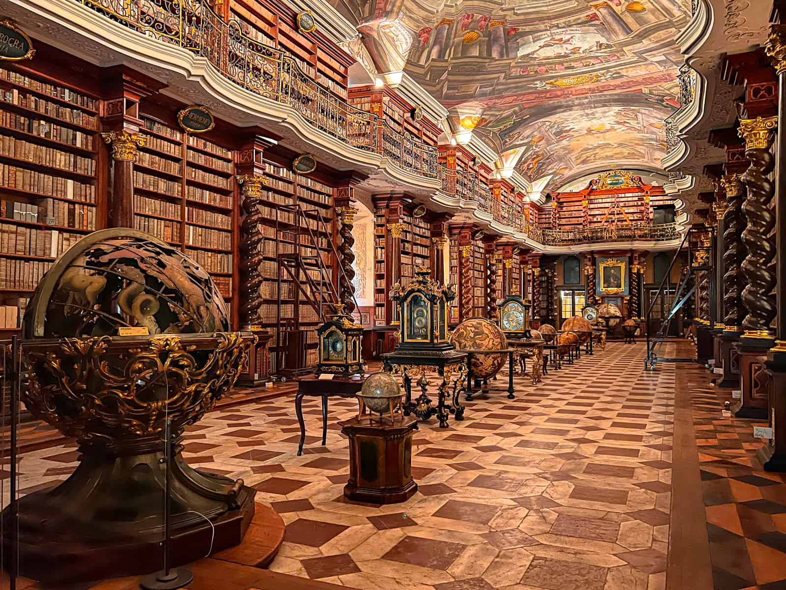 The Klementinum (Clementinum) National Library Prague (Source: WIkipedia)